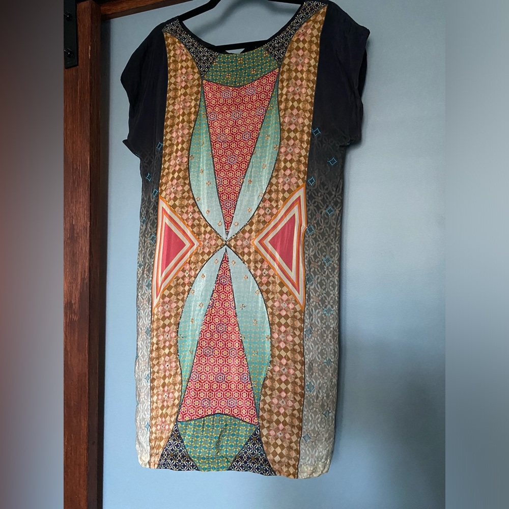 Anthropologie multicolor dress